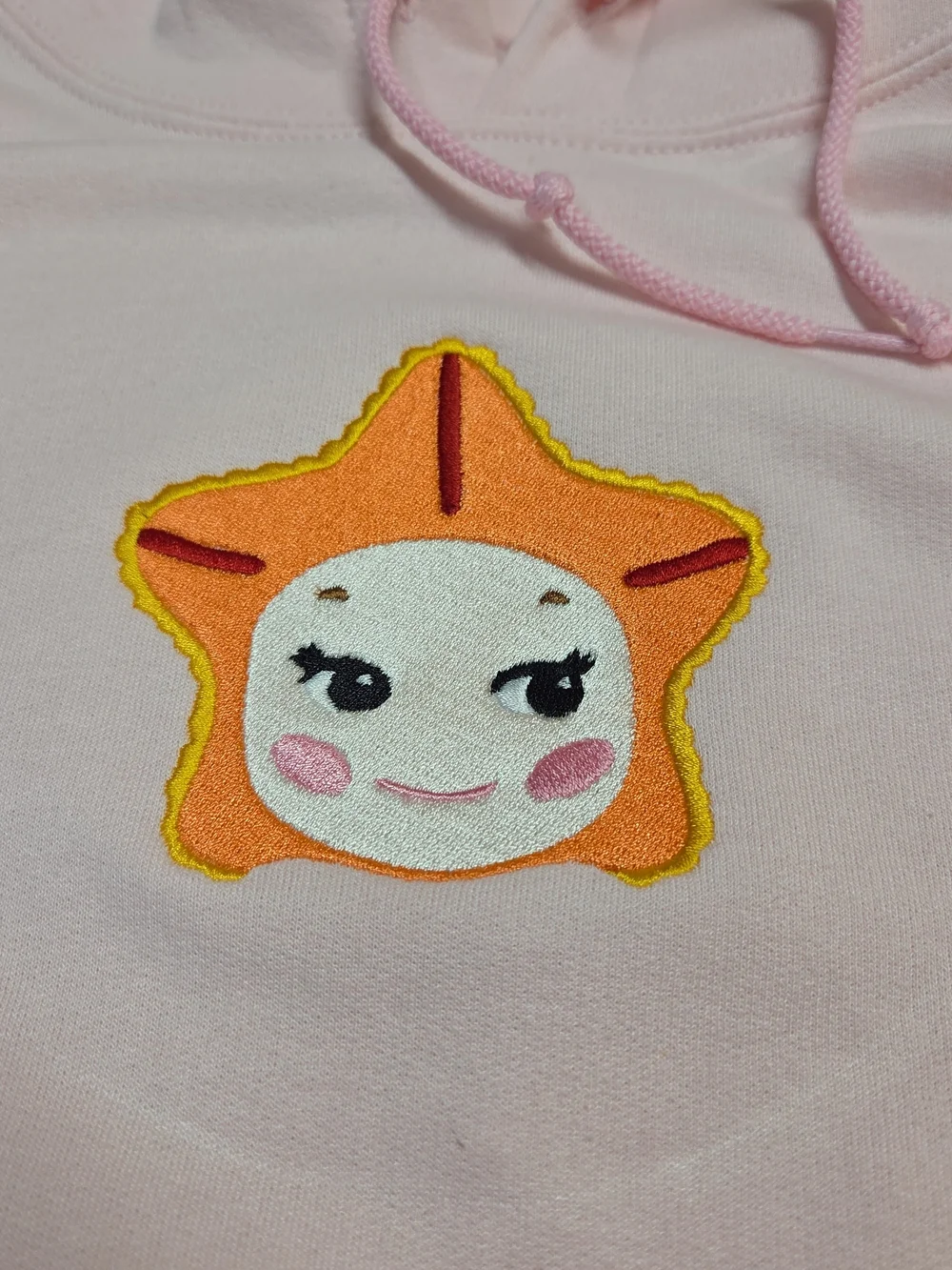 Kids Star Sonny Angel Hoodie with Cute Face Patch